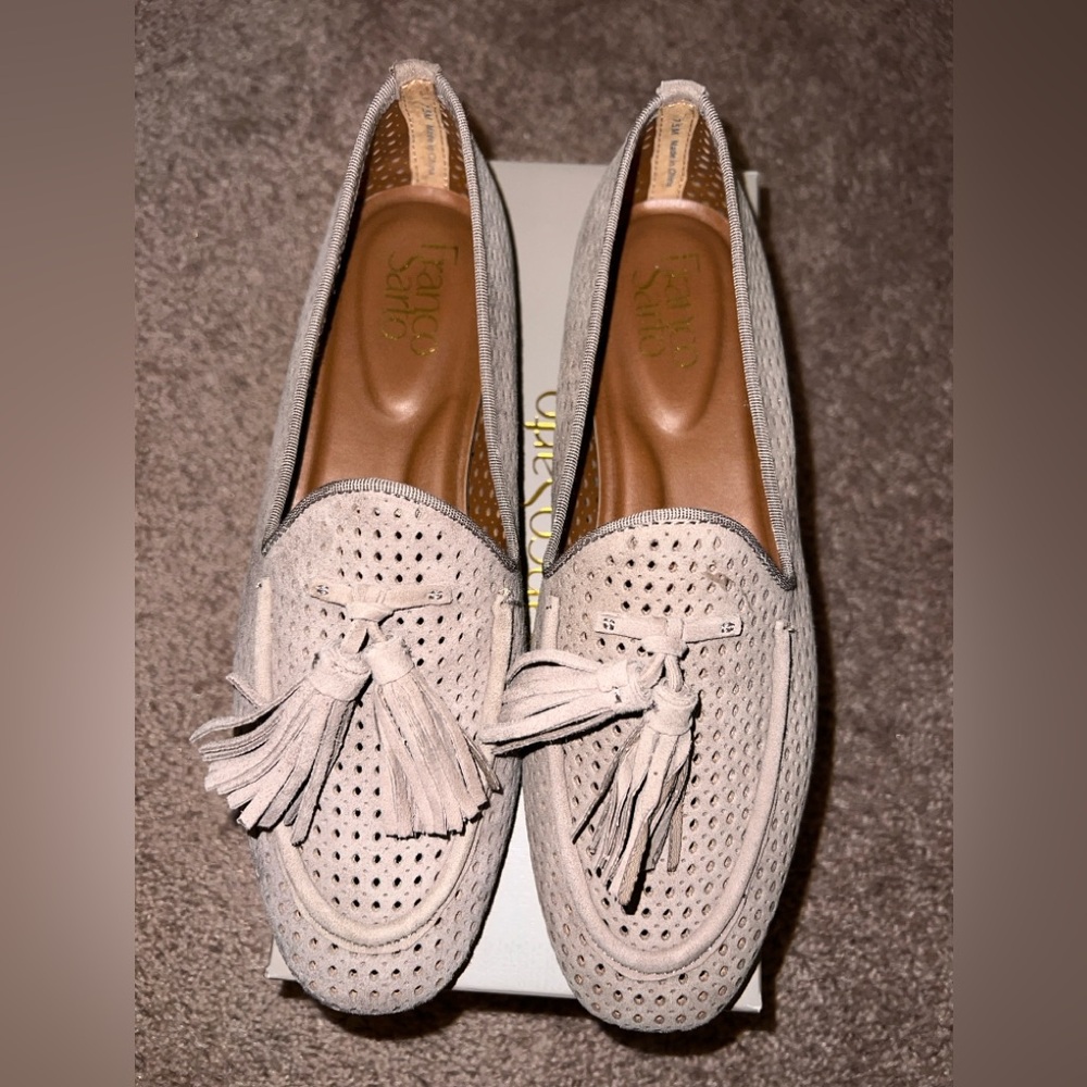 Franco Sarto - Suede Loafer - Wmn 7.5